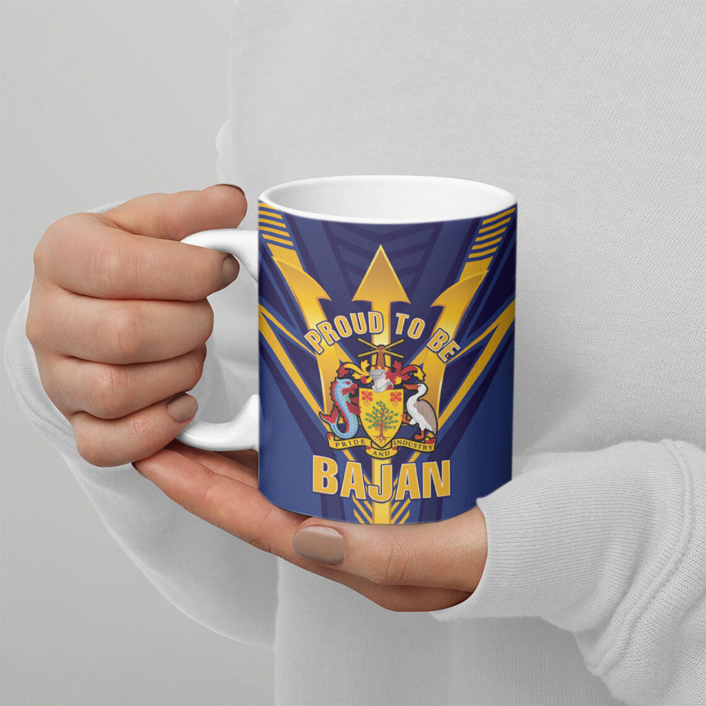 Barbados Ceramic Mug Proud To Be Bajan