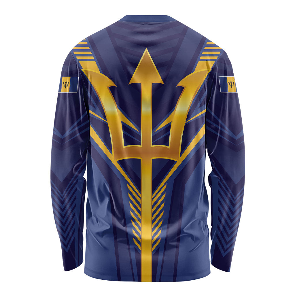 Barbados Long Sleeve Shirt Proud To Be Bajan