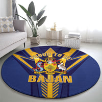 Barbados Round Carpet Proud To Be Bajan