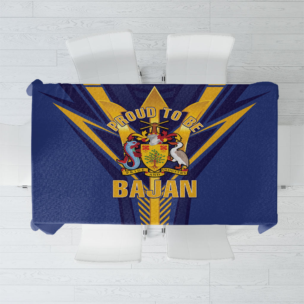 Barbados Tablecloth Proud To Be Bajan