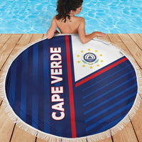 Cape Verde Football Beach Blanket Unique Style - Wonder Print Shop
