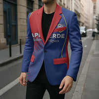 Custom Cape Verde Football Blazer Blue Sharks Make History - Wonder Print Shop