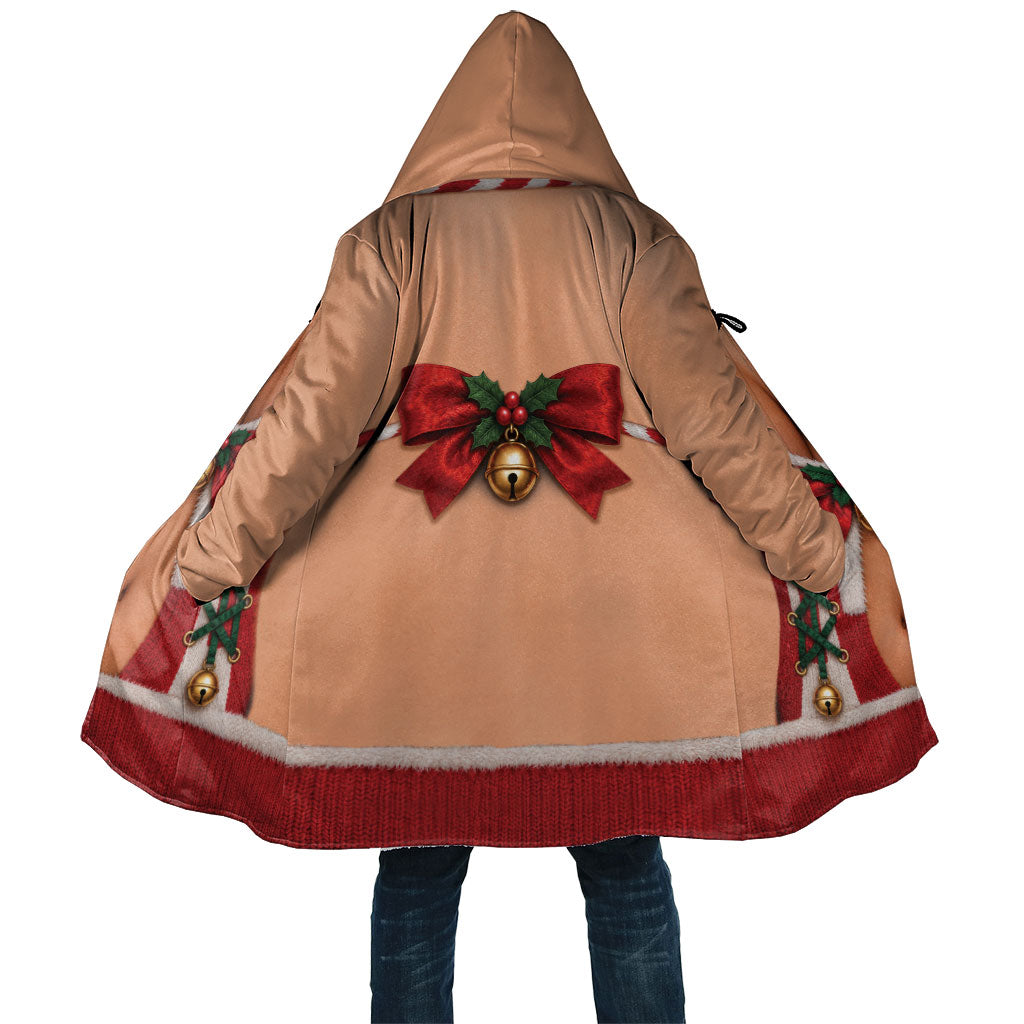Funny Christmas Fake Boobs Costume Cloak