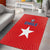 Chile Star Football Area Rug Vamos La Roja