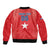 Custom Chile Star Football Bomber Jacket Vamos La Roja