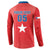 Custom Chile Star Football Button Sweatshirt Vamos La Roja