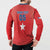 Custom Chile Star Football Button Sweatshirt Vamos La Roja