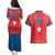 Custom Chile Star Football Couples Matching Puletasi and Hawaiian Shirt Vamos La Roja