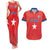 Custom Chile Star Football Couples Matching Tank Maxi Dress and Hawaiian Shirt Vamos La Roja