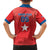 Custom Chile Star Football Family Matching Off The Shoulder Long Sleeve Dress and Hawaiian Shirt Vamos La Roja