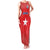 Custom Chile Star Football Family Matching Tank Maxi Dress and Hawaiian Shirt Vamos La Roja