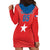 Custom Chile Star Football Hoodie Dress Vamos La Roja