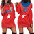 Custom Chile Star Football Hoodie Dress Vamos La Roja