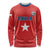 Custom Chile Star Football Long Sleeve Shirt Vamos La Roja