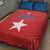 Chile Star Football Quilt Bed Set Vamos La Roja