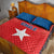 Chile Star Football Quilt Bed Set Vamos La Roja