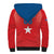 Custom Chile Star Football Sherpa Hoodie Vamos La Roja