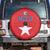 Chile Star Football Spare Tire Cover Vamos La Roja