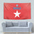 Chile Star Football Tapestry Vamos La Roja