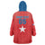 Custom Chile Star Football Wearable Blanket Hoodie Vamos La Roja