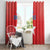 Chile Star Football Window Curtain Vamos La Roja