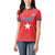 Custom Chile Star Football Women Polo Shirt Vamos La Roja