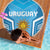 Uruguay Football Beach Blanket Unique Style