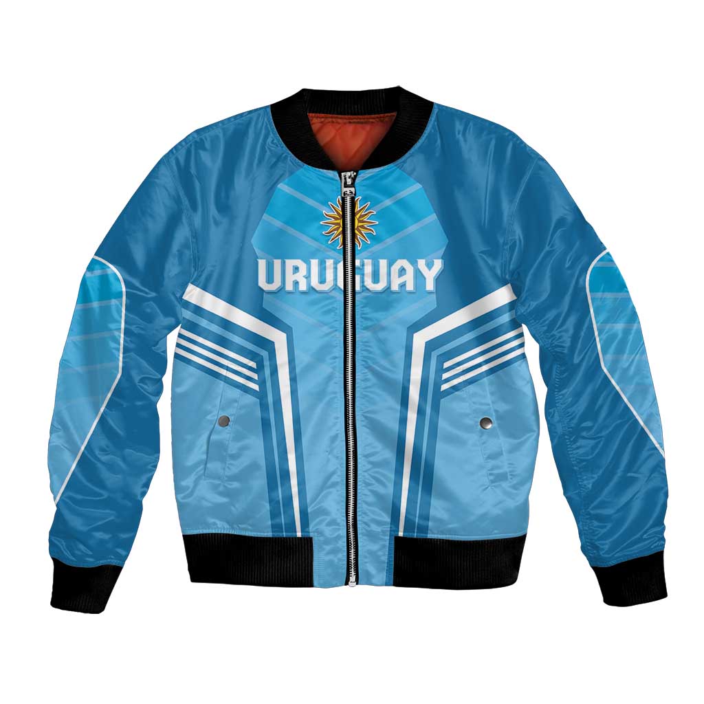 Custom Uruguay Football Bomber Jacket Unique Style