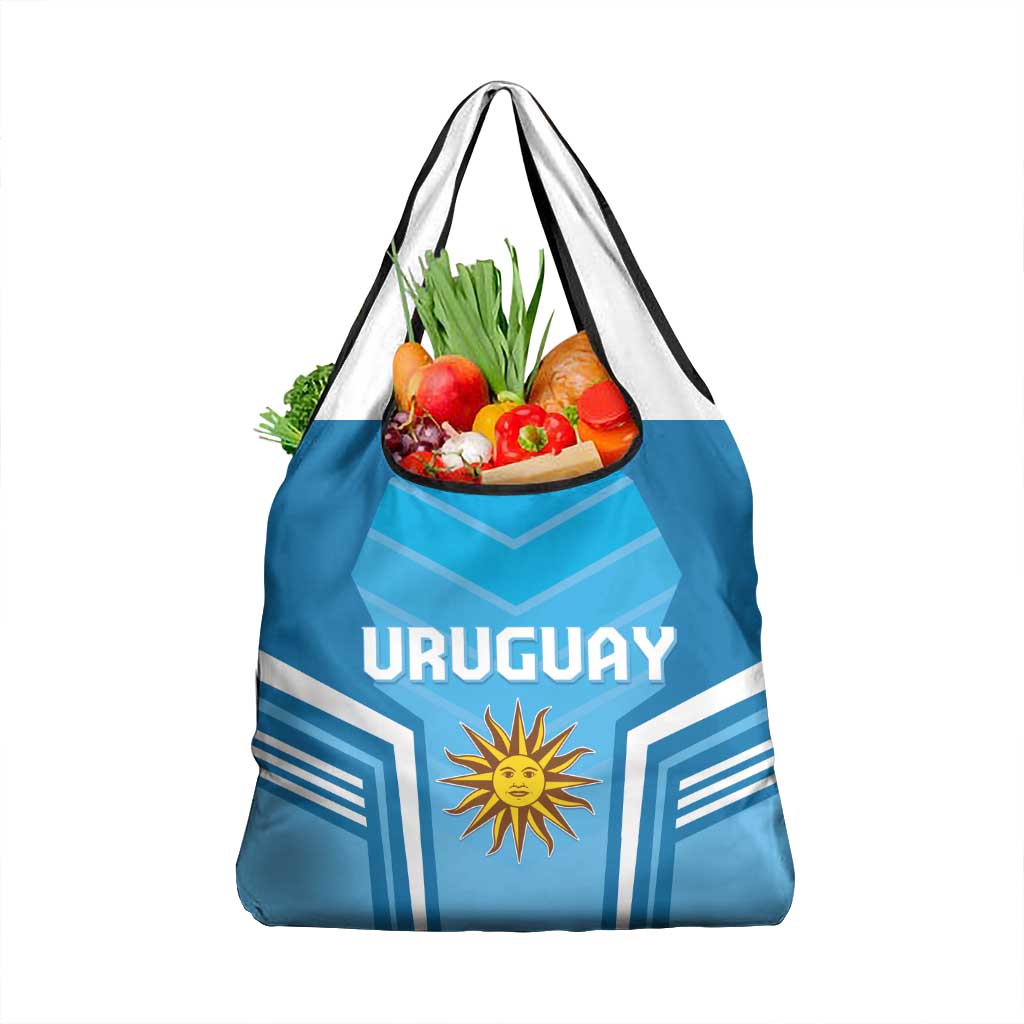 Uruguay Football Grocery Bag Unique Style