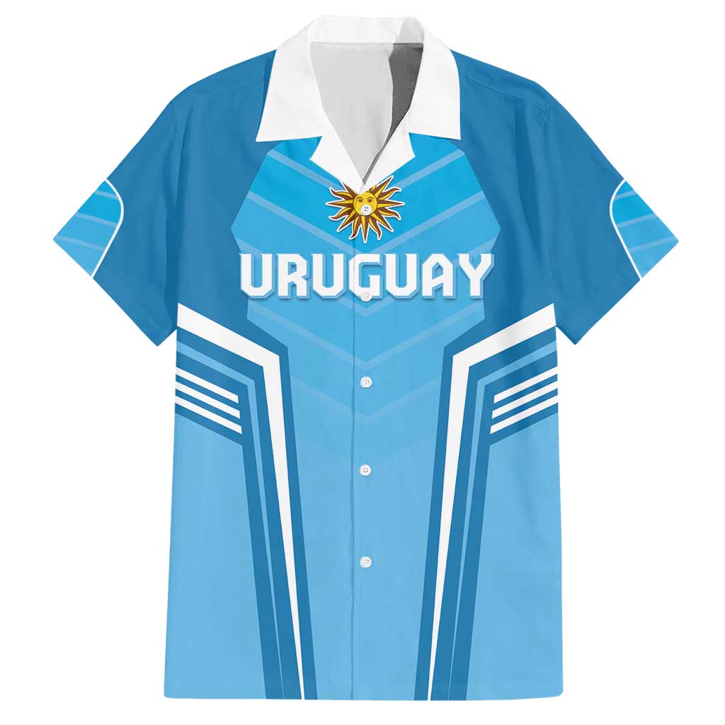 Custom Uruguay Football Hawaiian Shirt Unique Style