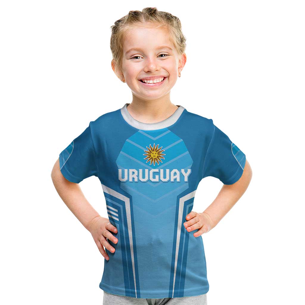 Custom Uruguay Football Kid T Shirt Unique Style