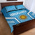 Uruguay Football Quilt Bed Set Unique Style