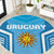 Uruguay Football Round Carpet Unique Style