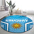 Uruguay Football Round Carpet Unique Style