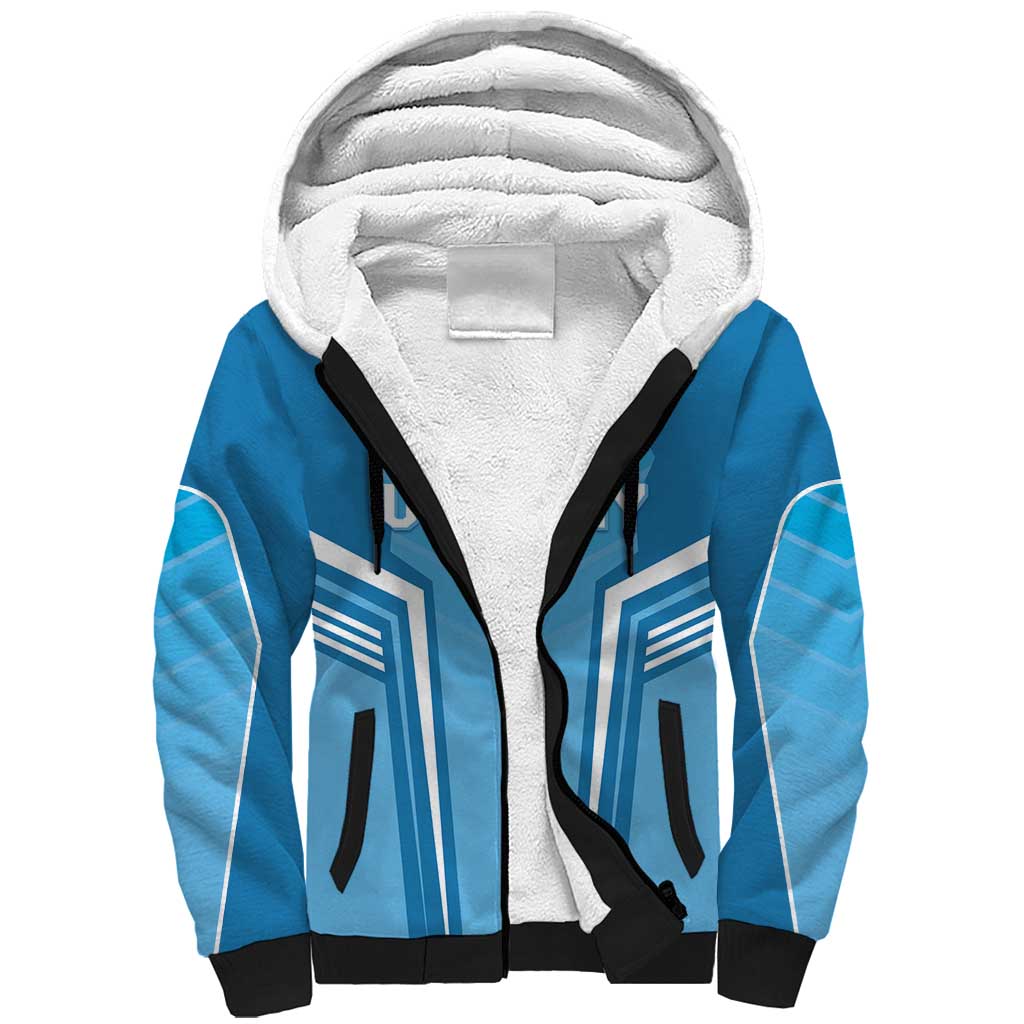 Custom Uruguay Football Sherpa Hoodie Unique Style