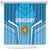 Uruguay Football Shower Curtain Unique Style