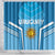 Uruguay Football Shower Curtain Unique Style