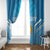 Uruguay Football Window Curtain Unique Style