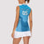 Custom Uruguay Football Women Sleeveless Polo Shirt Unique Style