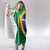 Brazil Football Hooded Blanket Flag Style