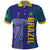 Custom Brazil Football Polo Shirt With Leopard Pattern