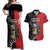 Personalized Antigua and Barbuda Couples Matching Off Shoulder Maxi Dress and Hawaiian Shirt Land Of 365 Beaches