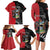 Personalized Antigua and Barbuda Family Matching Long Sleeve Bodycon Dress and Hawaiian Shirt Land Of 365 Beaches