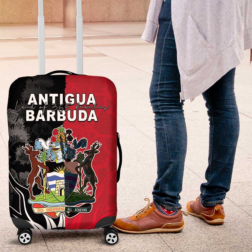 Antigua and Barbuda Luggage Cover Land Of 365 Beaches