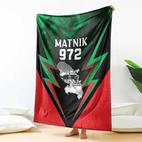 Martinique 972 Blanket Matnik Map