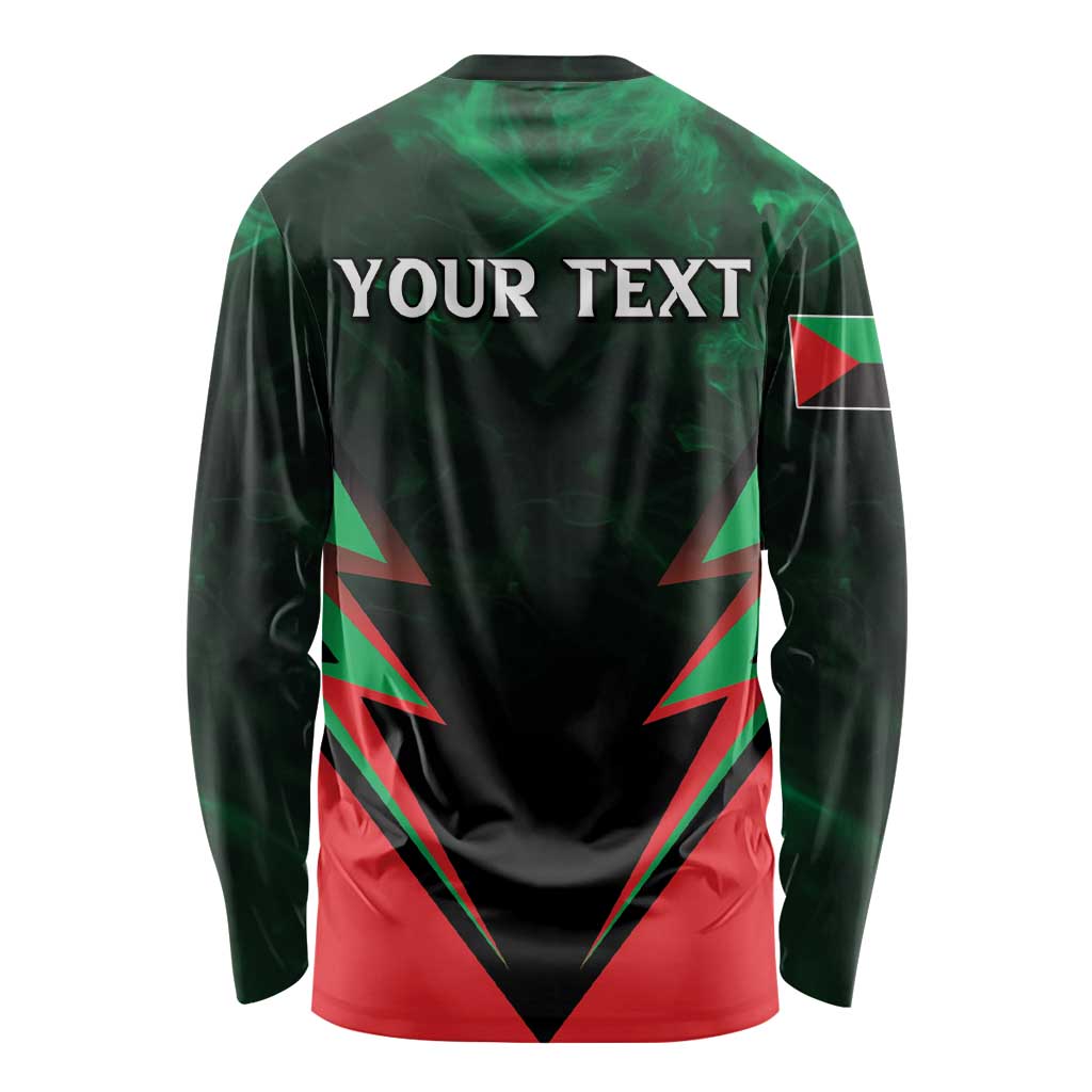 Personalized Martinique 972 Long Sleeve Shirt Matnik Map