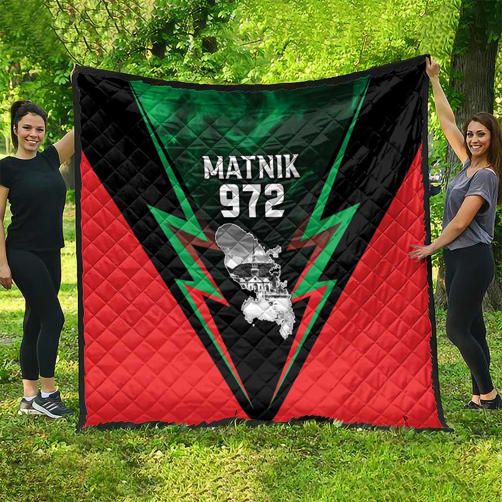 Martinique 972 Quilt Matnik Map