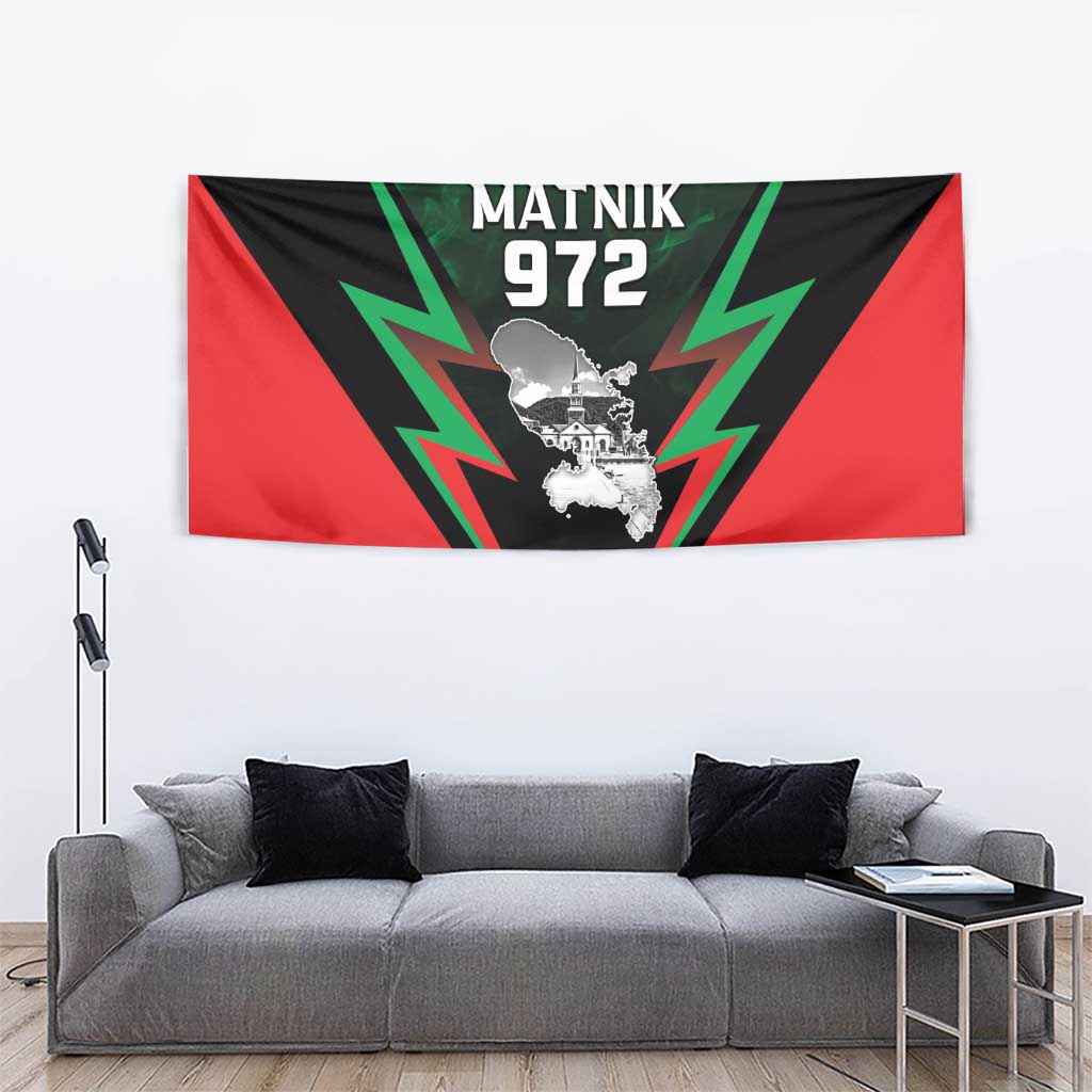 Martinique 972 Tapestry Matnik Map
