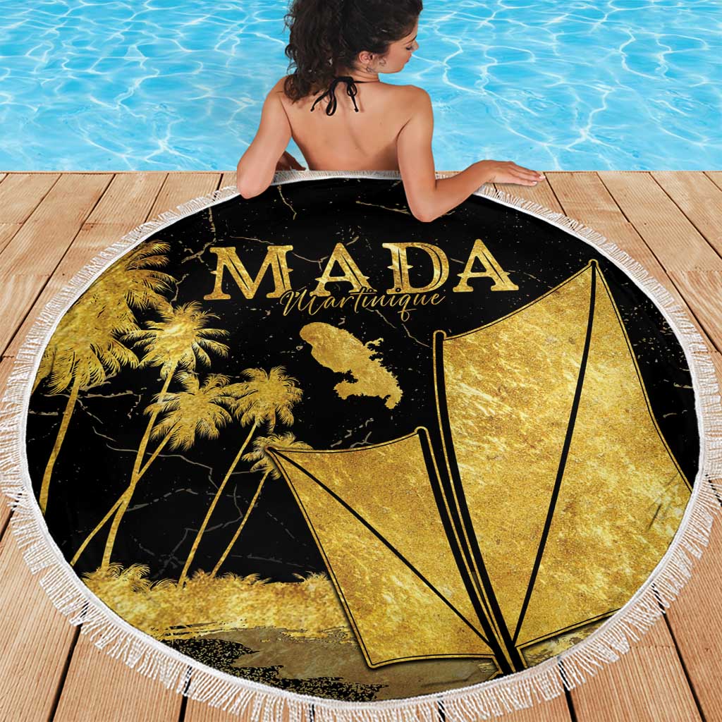 Mada Martinique Beach Blanket Martinique Yole Gold