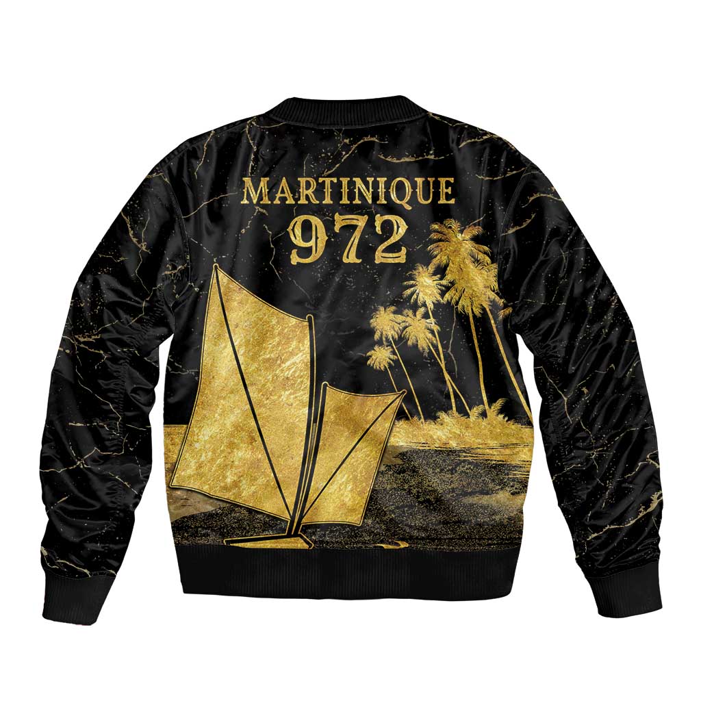 Mada Martinique Bomber Jacket Martinique Yole Gold